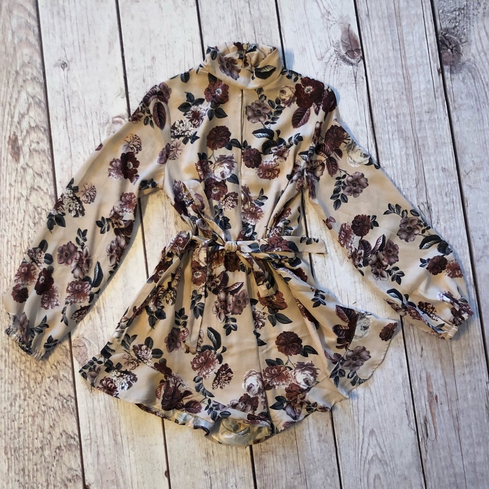Floral Romper
